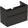Тумба с умывальником GEBERIT SMYLE SQUARE 500.251.01.1+ 500,354.JK.1 90 см